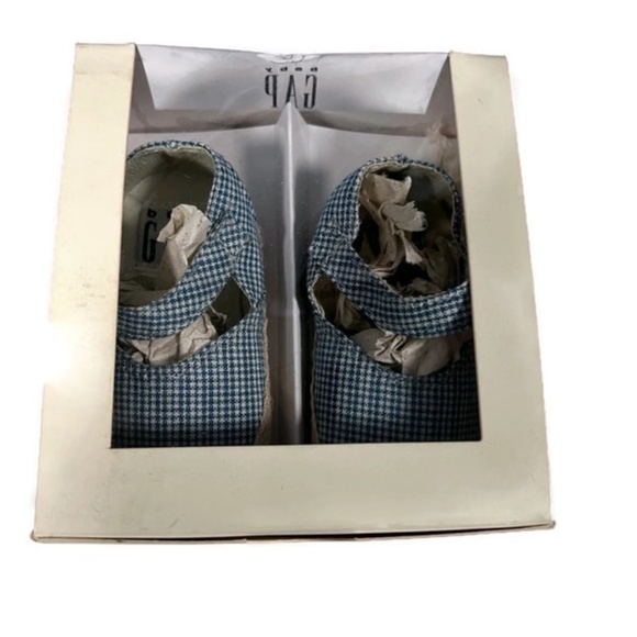 NWT Gap Kids gingham espadrille shoes - Picture 3 of 4